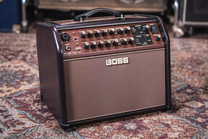 Boss Acoustic Singer Live LT 60 watt Bi amp Acoustic Combo Amp haggertys 2 20231002091501