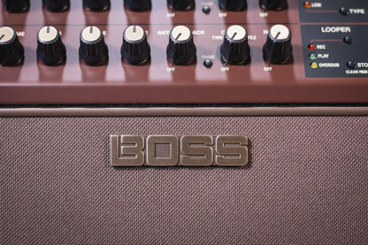 Boss Acoustic Singer Live 60-watt Bi-amp Acoustic Combo Amplifier with FX