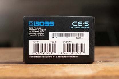Boss CE-5 Stereo Chorus Ensemble Pedal - Used Floor Model