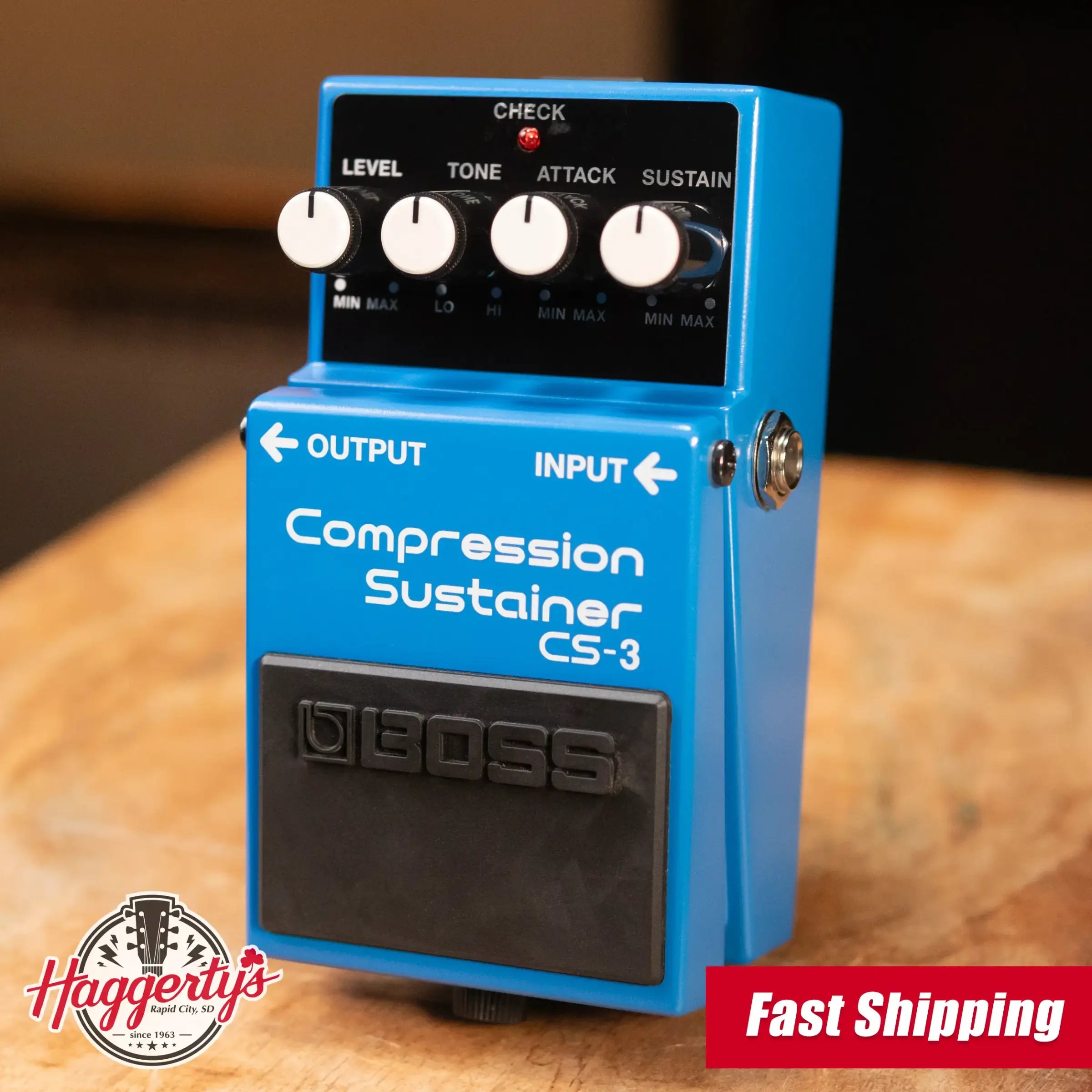 Boss CS-3 Compression Sustainer Guitar Effect Pedal - Used