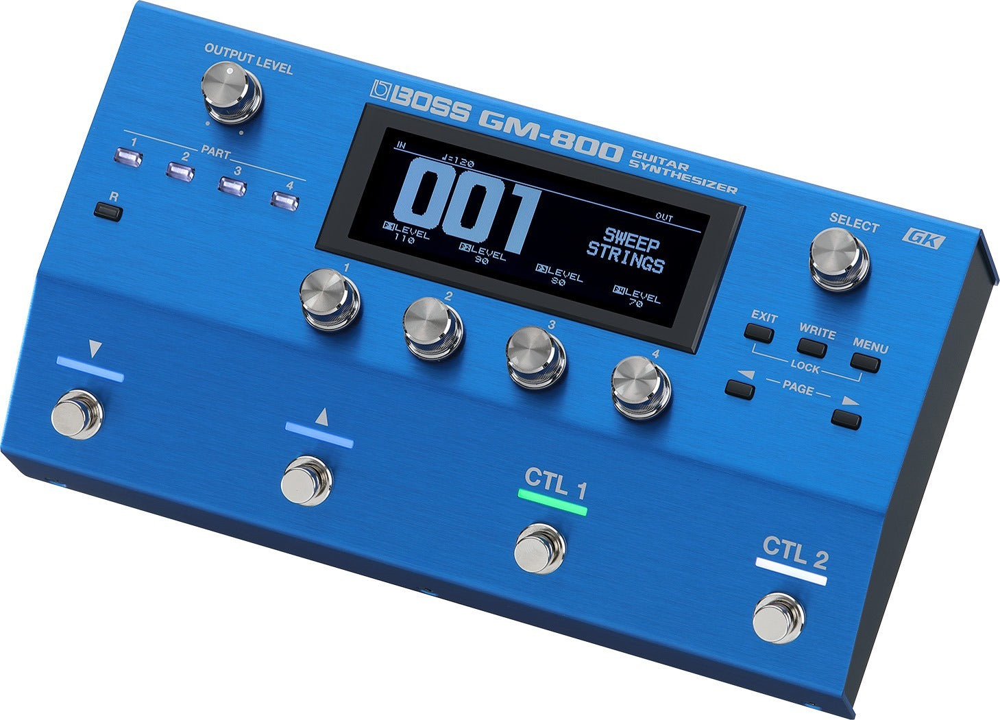 Boss GM-800 Guitar Synthesizer Pedal