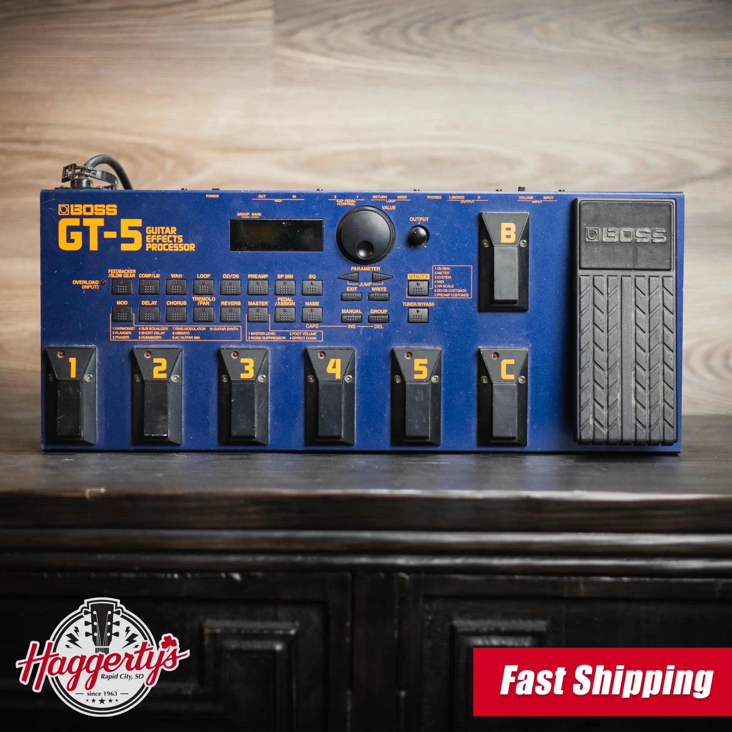 Boss GT-5 Multi-Effects Pedal - Used