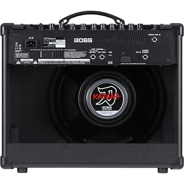 Boss Katana 50 Gen 3 Guitar Amplifier back