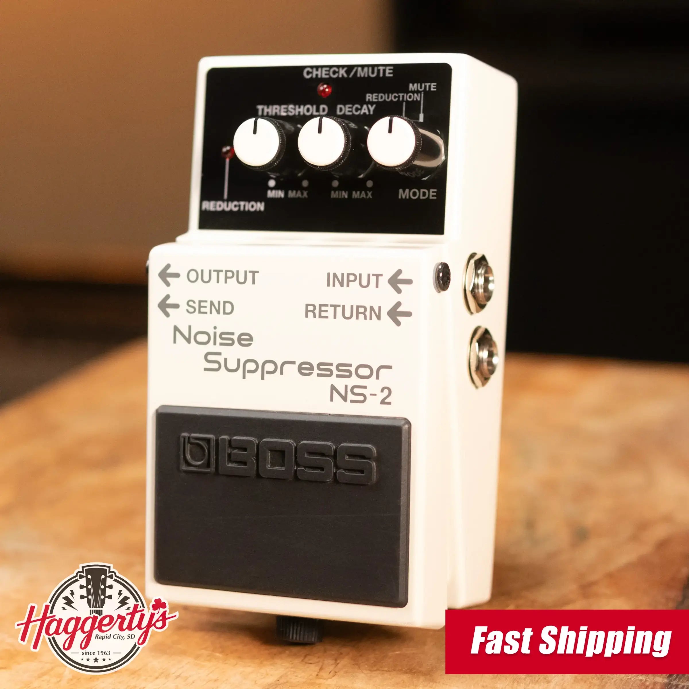Boss NS-2 Noise Suppressor Guitar Effect Pedal - Used