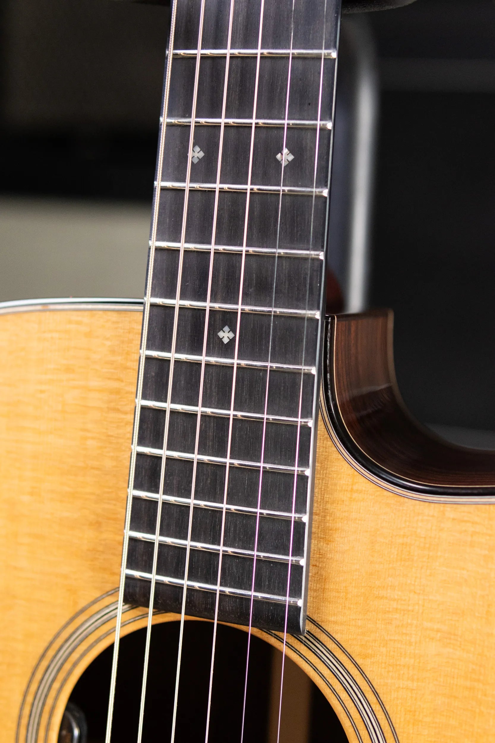 Bourgeios OMCE/DE Soloist Downeast Series Acoustic/Electric Guitar - Thermo-Cured Sitka Spruce/Indian Rosewood with Hardshell Case