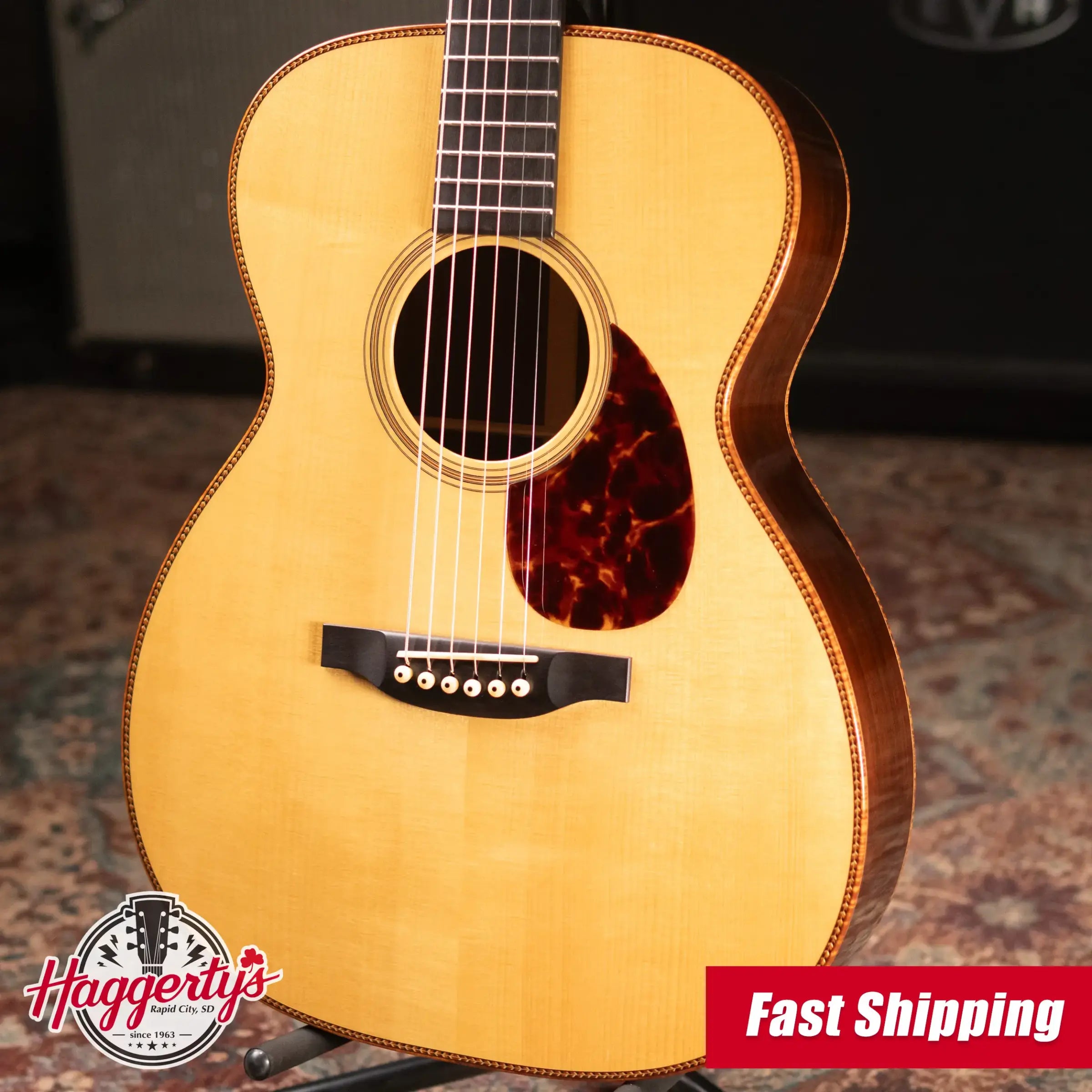 Bourgeois OM Signature Adirondack/Madagascar Acoustic Guitar with Hardshell Case - Used