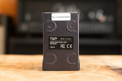 Cables To Go (C2G) Model 29374 HDMI Over Dual Cat5 Wall Plate Transmitter to Box Receiver - Used