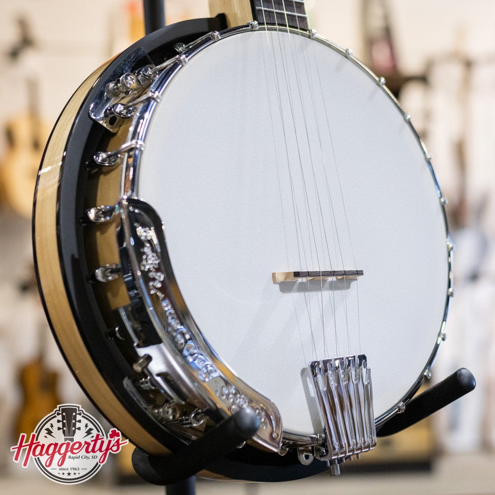 DISPLAY Goldtone CC-100R Cripple Creek Resonator Banjo
