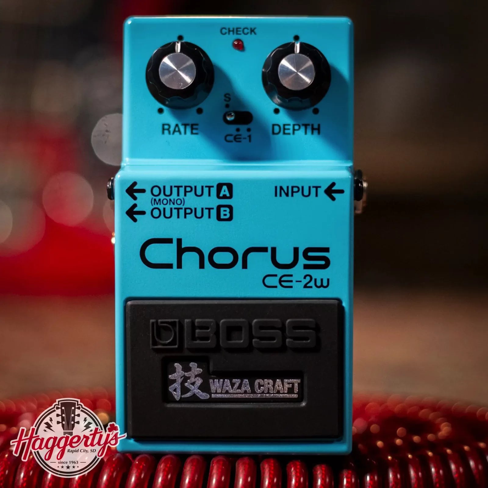 Boss CE-2W Waza Craft Chorus Guitar Pedal