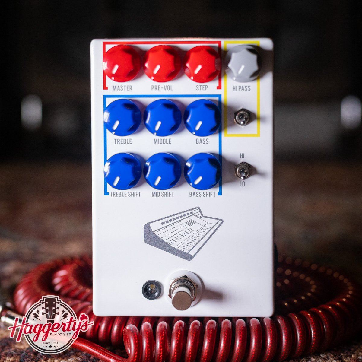 JHS Colour Box V2 - DI Box/Preamp Guitar Pedal