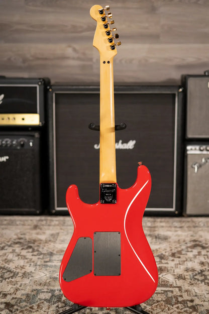 Charvel American Neo-Classic San Dimas Style 1 SD1 HH FR MPL Electric Guitar - Racing Red with Gig Bag