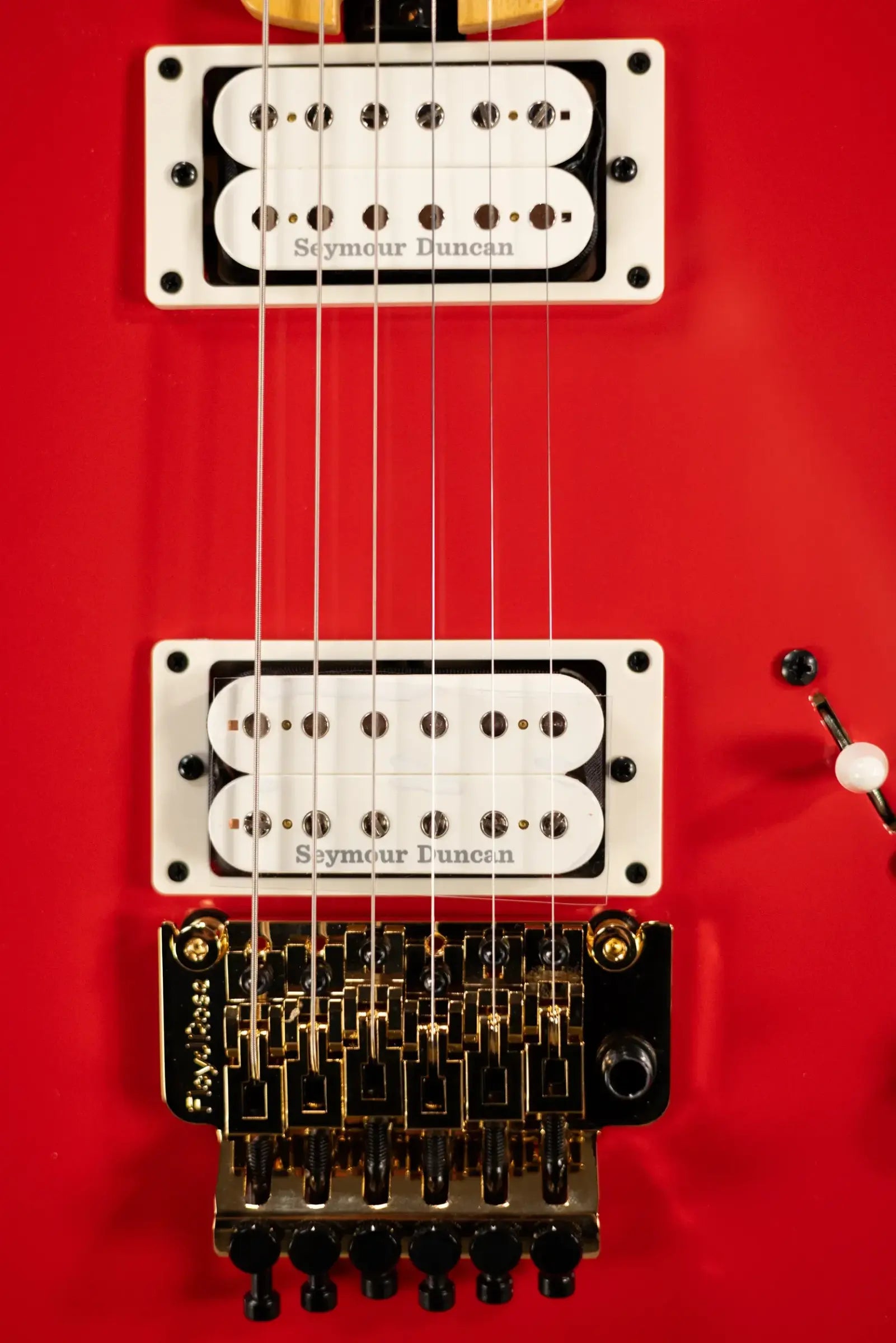 Charvel American Neo-Classic San Dimas Style 1 SD1 HH FR MPL Electric Guitar - Racing Red with Gig Bag