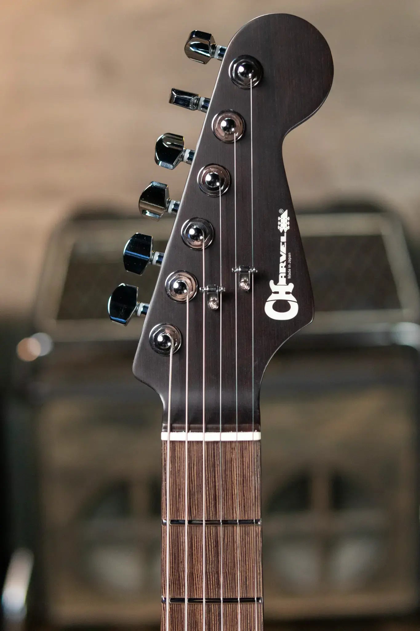 Charvel MJ DK24 HSH 2PT W Mahogany with Flame Maple, Wenge Fingerboard - Caribbean Burst with Multi-Fit Hardshell Gig Bag