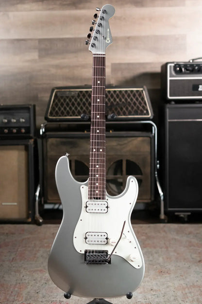 Charvel Prashant Aswani Signature Pro-Mod So-Cal PA28 - Inca Silver, Floor Model Demo