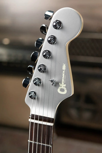 Charvel Prashant Aswani Signature Pro-Mod So-Cal PA28 - Inca Silver, Floor Model Demo