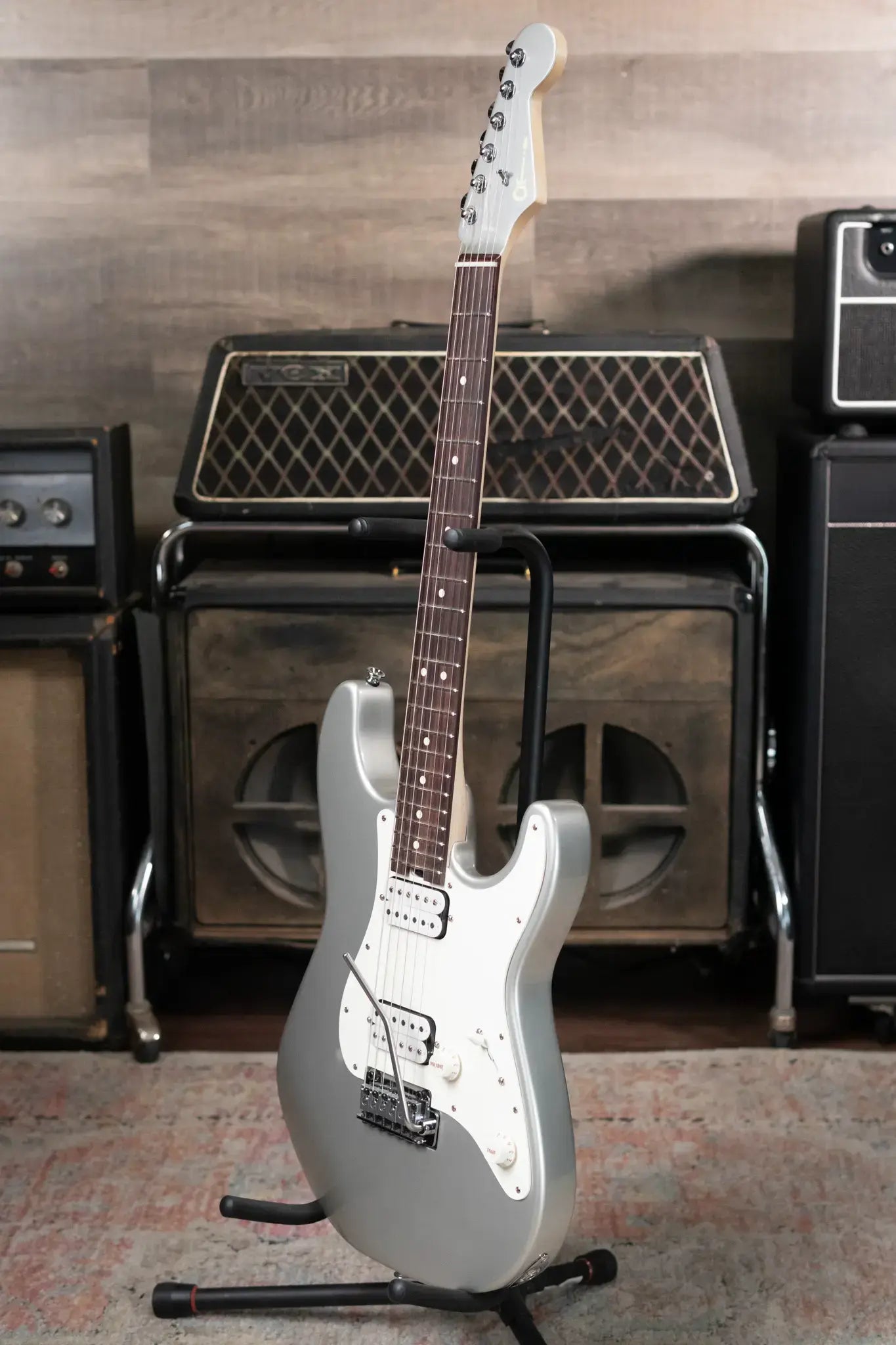Charvel Prashant Aswani Signature Pro-Mod So-Cal PA28 - Inca Silver, Floor Model Demo