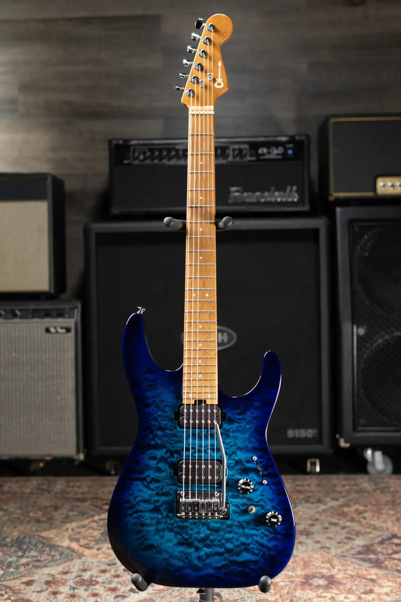 Charvel Pro Mod DK24 HH Electric Guitar - Chlorine Burst with Gig Bag - Used