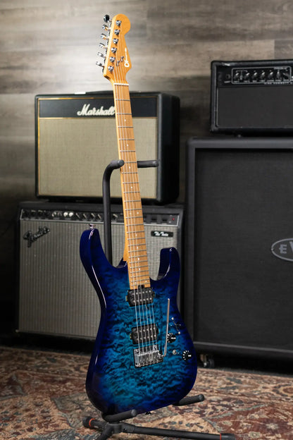 Charvel Pro Mod DK24 HH Electric Guitar - Chlorine Burst with Gig Bag - Used