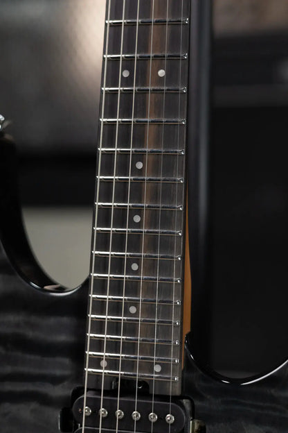 Charvel Pro-Mod Plus Dinky DK24 HH 2PT E QM Electric Guitar - Midnight Ocean with Gig Bag
