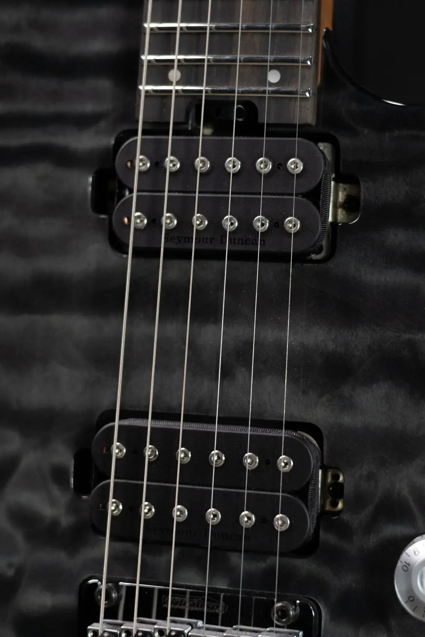 Charvel Pro-Mod Plus Dinky DK24 HH 2PT E QM Electric Guitar - Midnight Ocean with Gig Bag