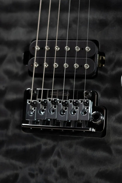 Charvel Pro-Mod Plus Dinky DK24 HH 2PT E QM Electric Guitar - Midnight Ocean with Gig Bag