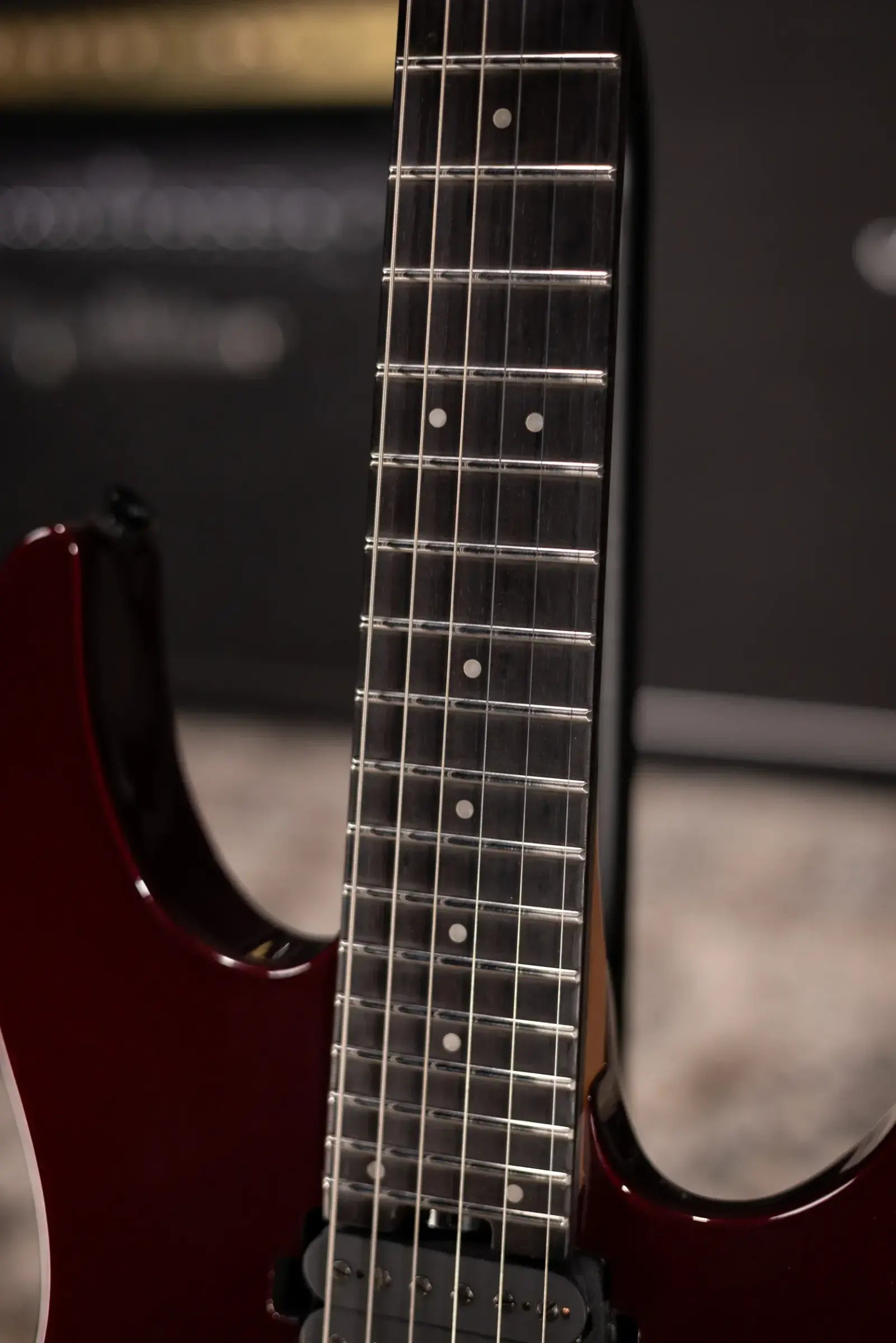 Charvel Pro-Mod Plus Dinky DK24 HH FR EB Electric Guitar - Crimson Eclipse with Gig Bag