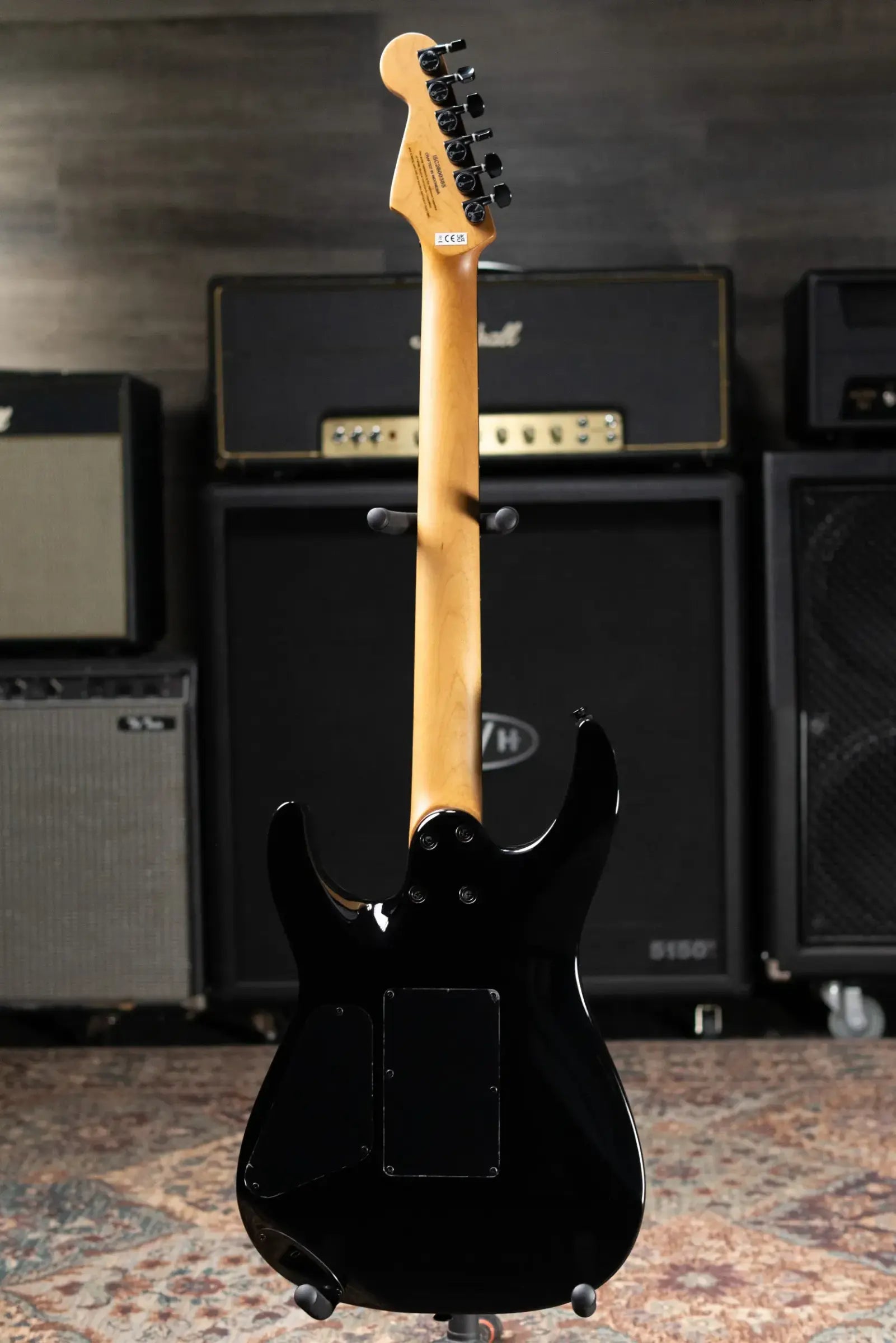 Charvel Pro-Mod Plus Dinky DK24 HH FR QM EB Electric Guitar - Cloaked Emerald Green with Gig Bag