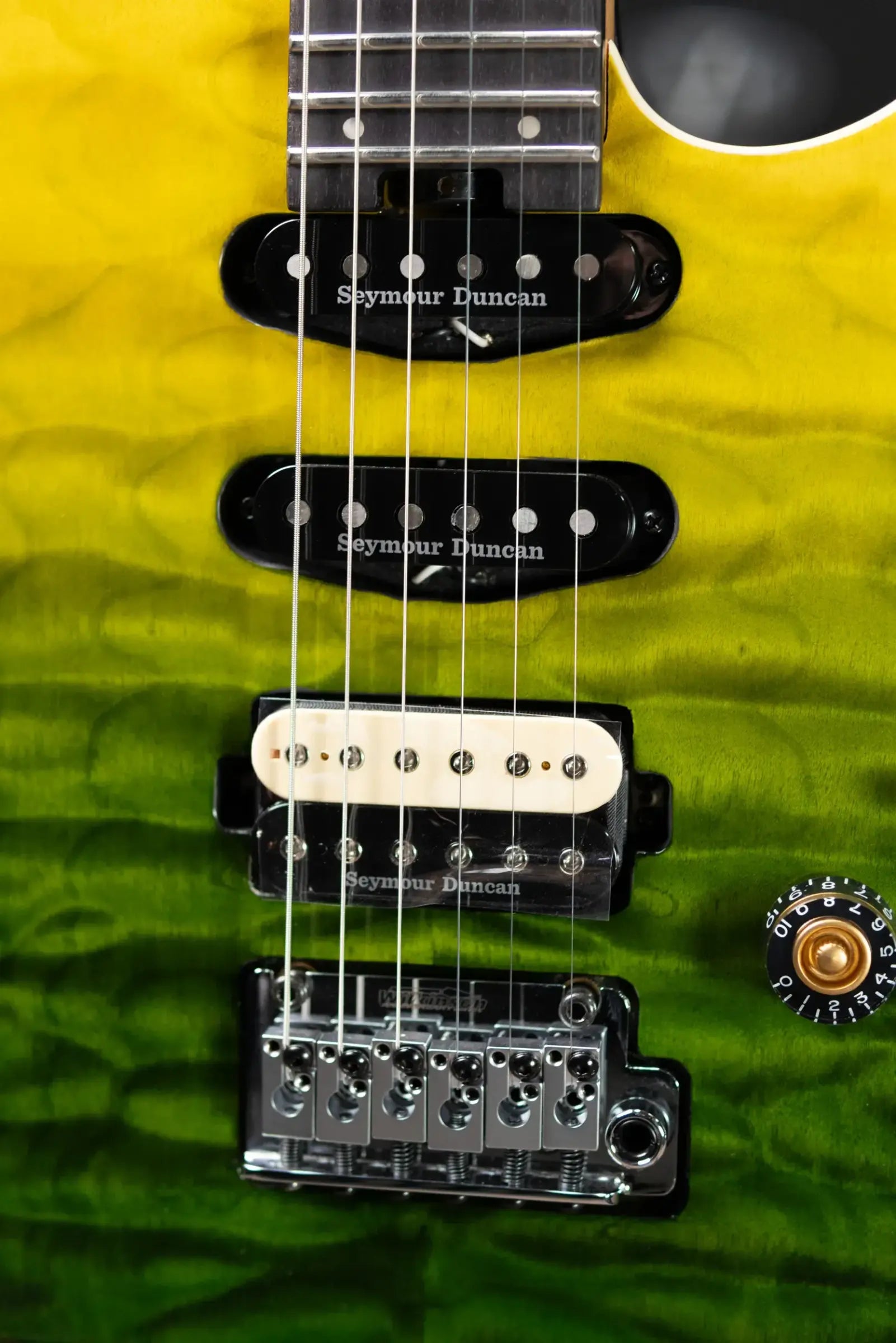 Charvel Pro-Mod Plus Dinky DK24 HSS 2PT QM Electric Guitar - Zombie Fade with Gig Bag