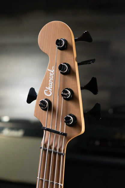 Charvel Pro-Mod Sleep Token iii Signature San Dimas Bass V - Black with Gig Bag
