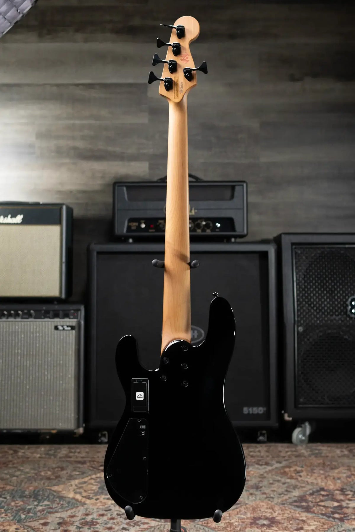 Charvel Pro-Mod Sleep Token iii Signature San Dimas Bass V - Black with Gig Bag