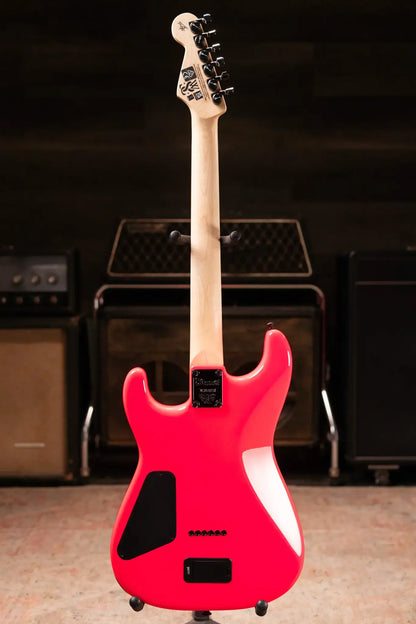 Charvel Sean Long Signature Pro-Mod San Dimas® Style 1 HH HT M Electric Guitar - Neon Pink