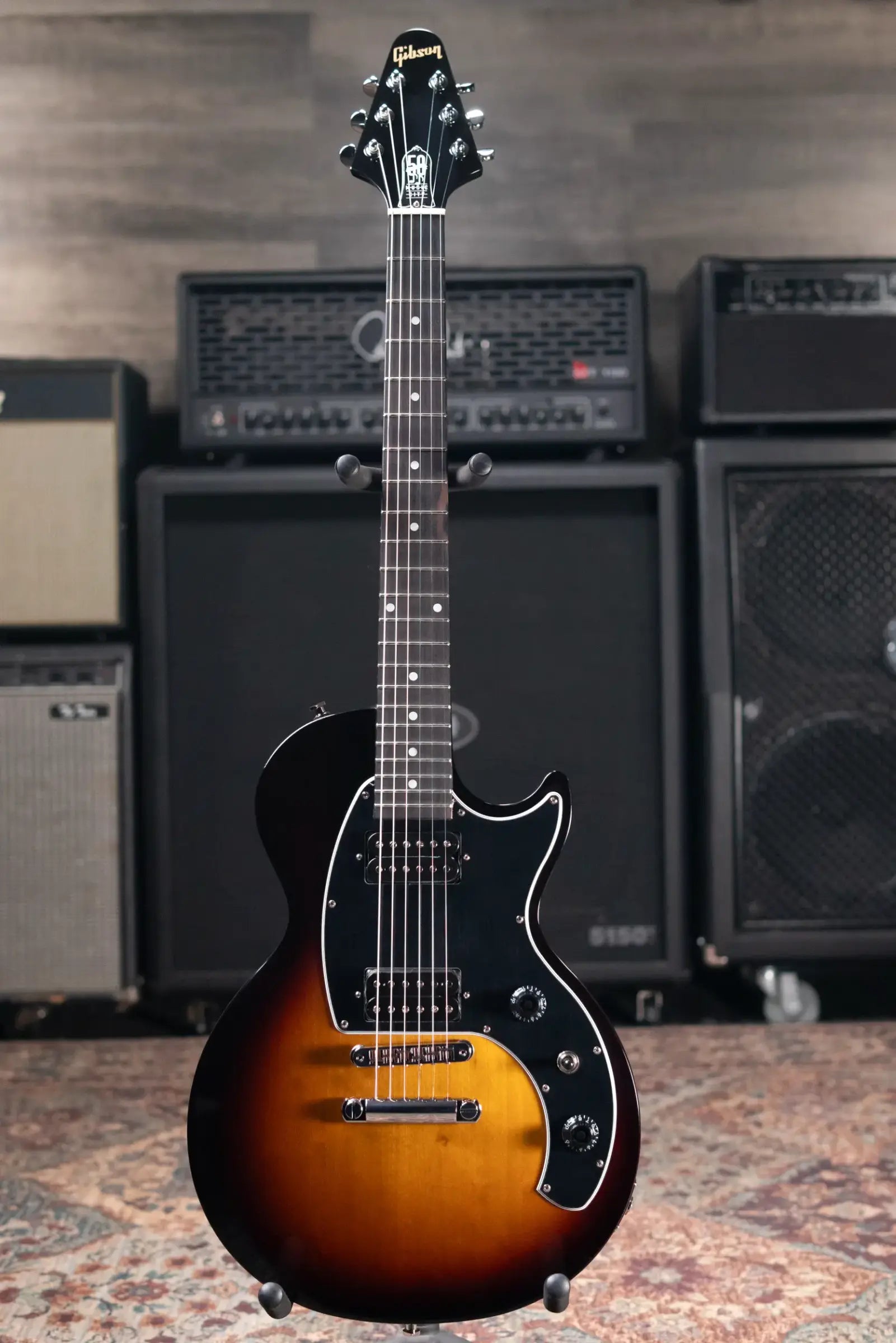 Gibson Les Paul Music City Special 50th Anniversary Electric Guitar - Tobacco Burst Dark Back with Gig Bag - Floor Model