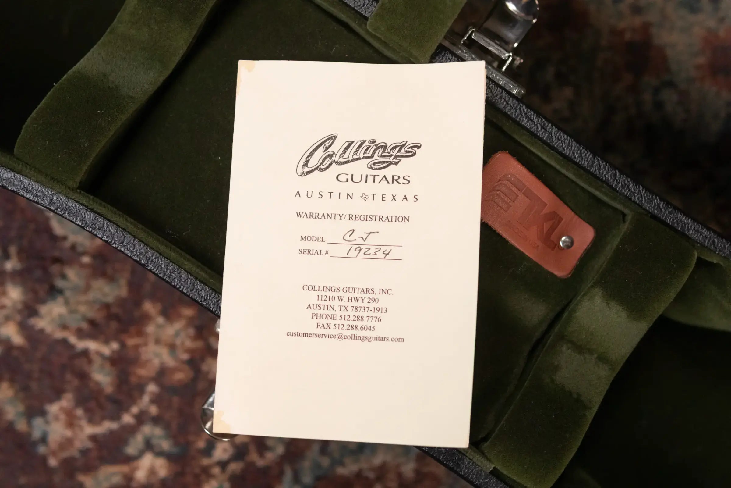 Collings CJ Rosewood Acoustic Guitar with Hardshell Case - Used