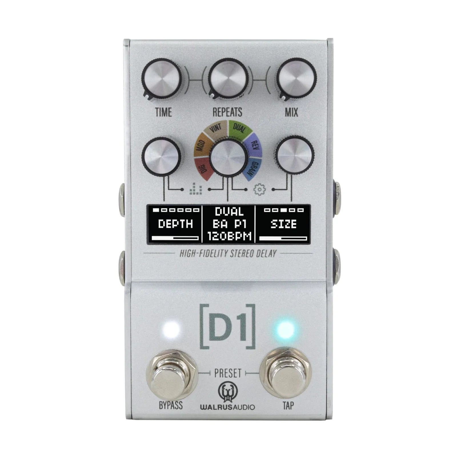 Walrus Audio Mako Series D1 High-Fidelity Delay MkII Effect Pedal