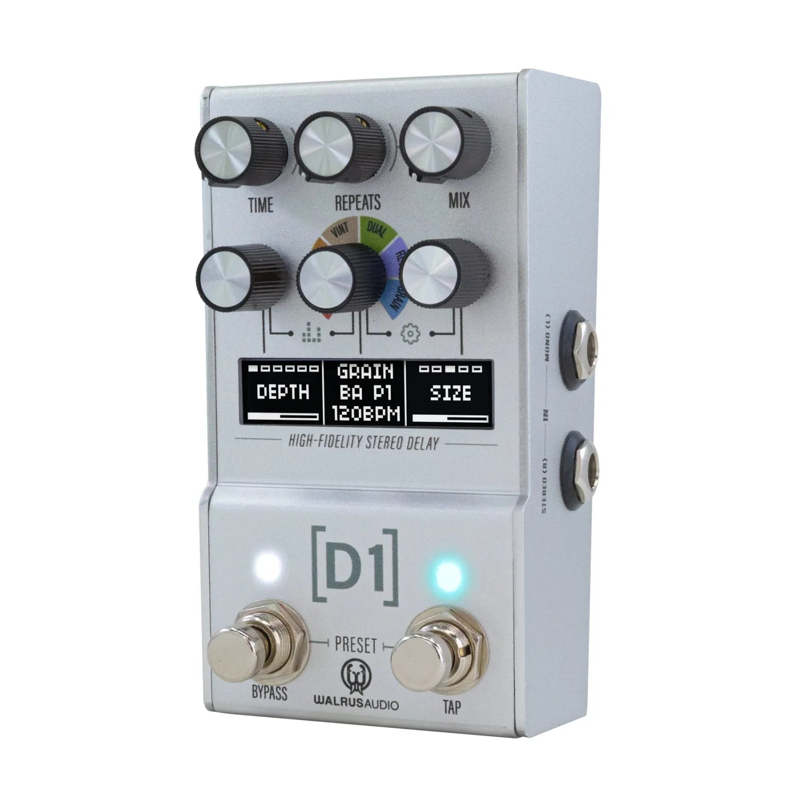 Walrus Audio Mako Series D1 High-Fidelity Delay MkII Effect Pedal