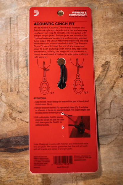 D'Addario Cinch Fit Acoustic Jack Lock