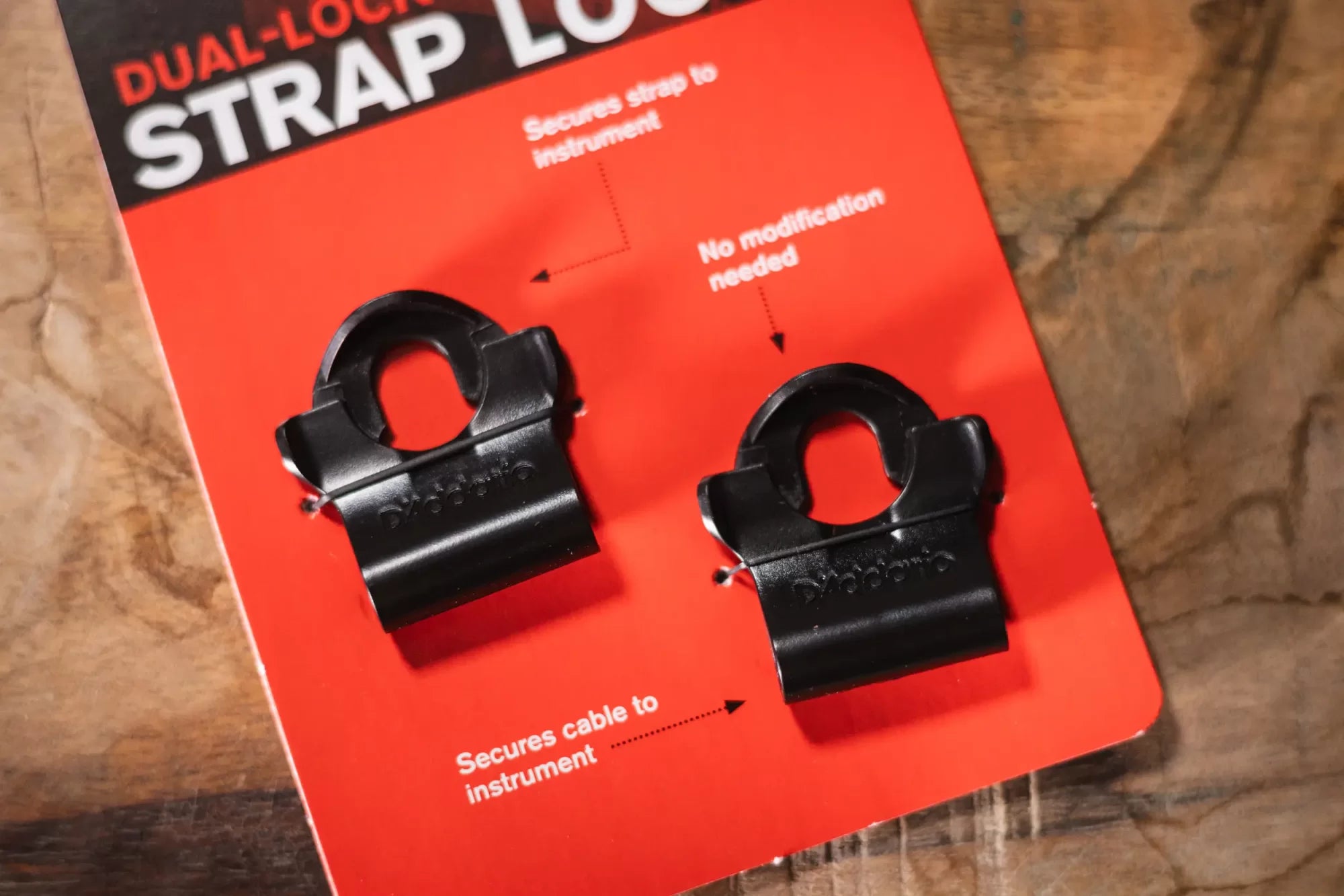 D'Addario Dual-Lock Strap Lock
