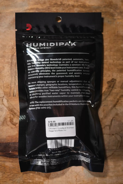 D'Addario Humidipak Maintain Replacement 3-Pack
