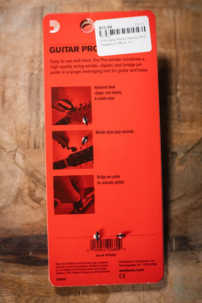 DAddario Planet Waves DP0002 Pro WinderString Cutter haggertys 3