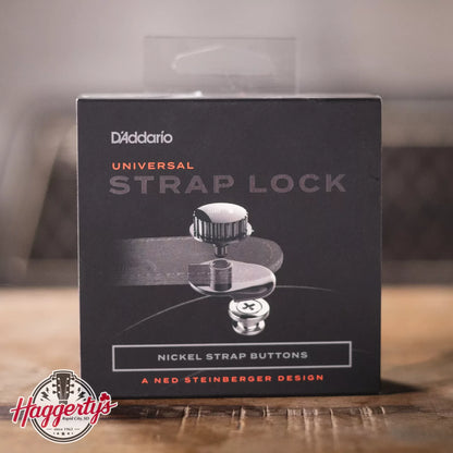 D'Addario Universal Strap Lock System Nickel