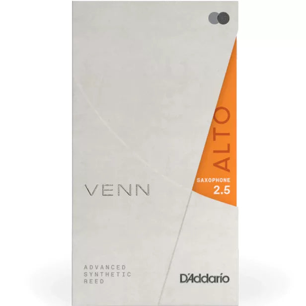 D'Addario Venn Synthetic Alto Sax Reed,  G2, Strength 2.5