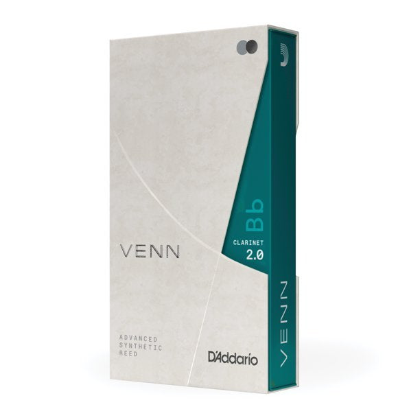 D'Addario Venn Synthetic Bb Clarinet Reed,  G2, Strength 2.0