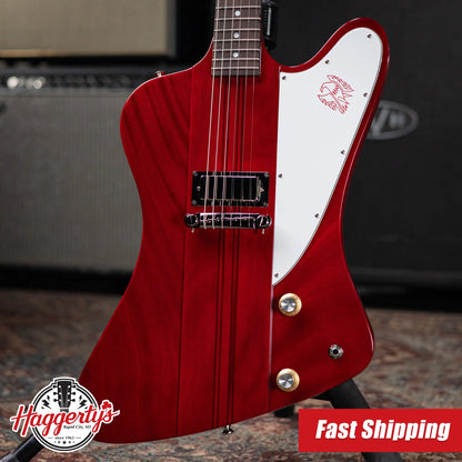 Epiphone 1963 Firebird I Reissue Electric Guitar - Cherry with Hardshell Case