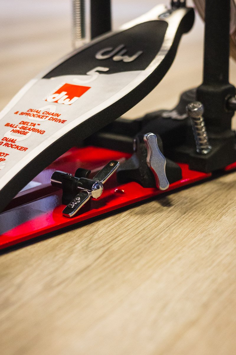 DW 5000 series accelerator double kick pedal haggertys 05