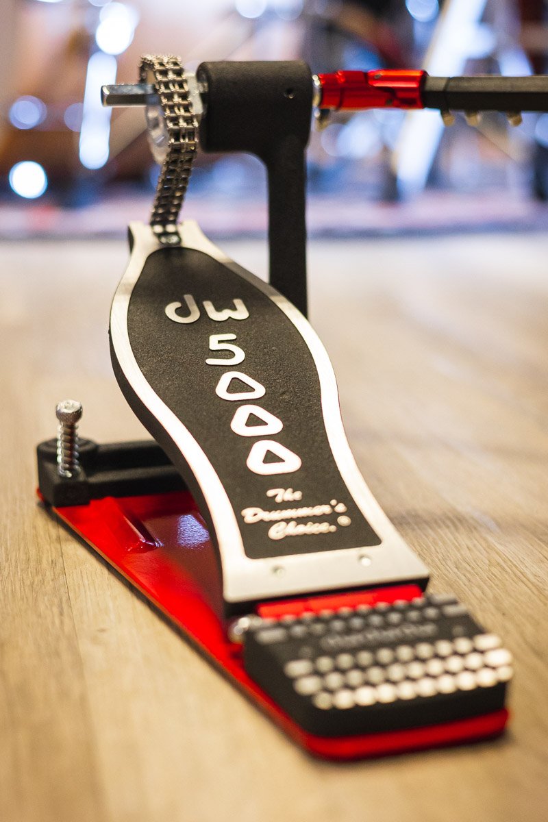 DW 5000 series accelerator double kick pedal haggertys 12