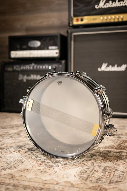 DW Collector's Series 6.5" x 14" Snare Drum - Black Nickel Over Brass