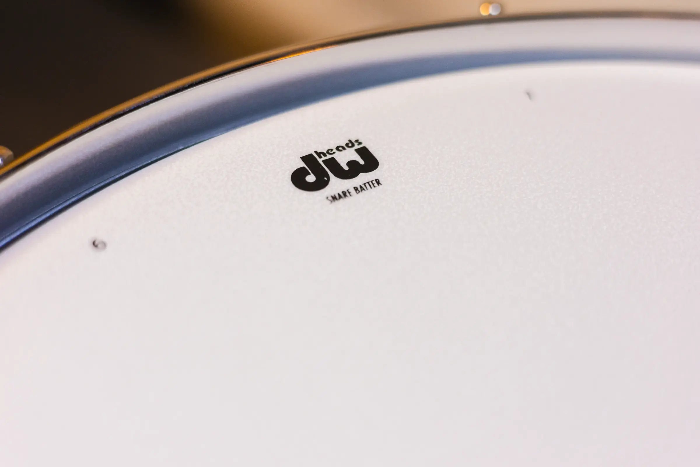 DW Collector’s Series 6.5x14 Exotic HVLT Snare Drum – Ebony Hard Satin Over Curly Maple, Chrome Hardware - Demo