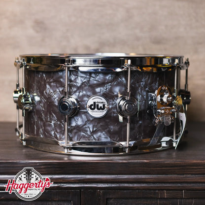 DW Collector’s Series 6.5x14 Maple VLT Snare Drum – Black Diamond, Chrome Hardware