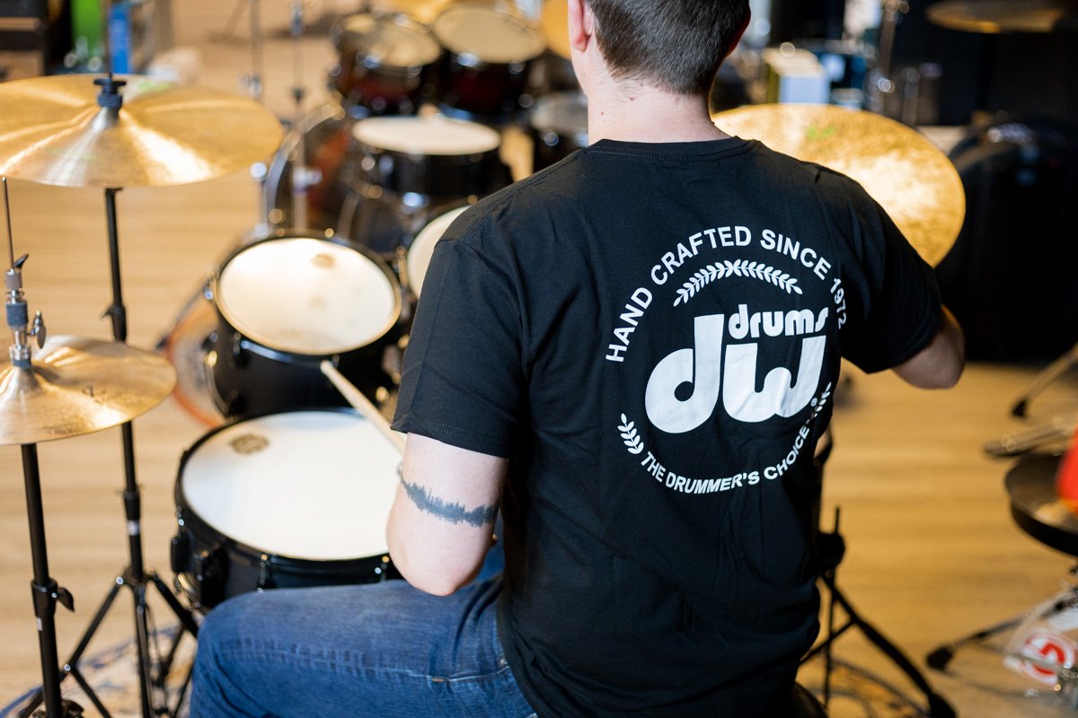 DW Corp Logo Short Sleeve Shirt haggertys 3 20230529132727
