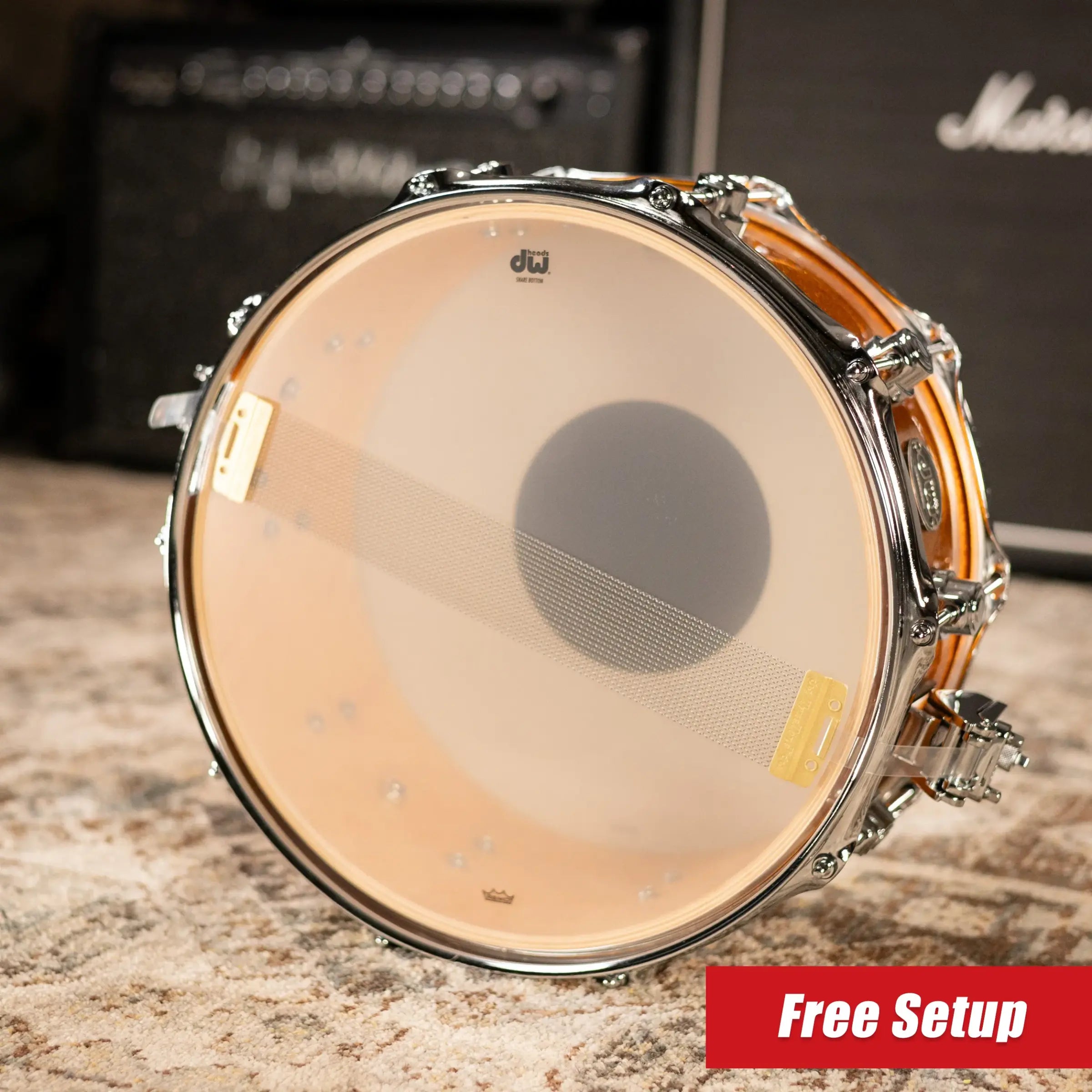 DW DRPF6514SSGS Performance Series 6.5x14 Snare Drum - Gold Sparkle
